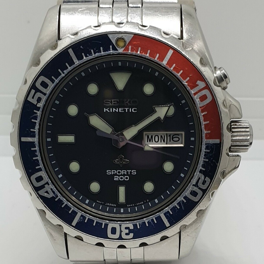 original seiko kinetic watch