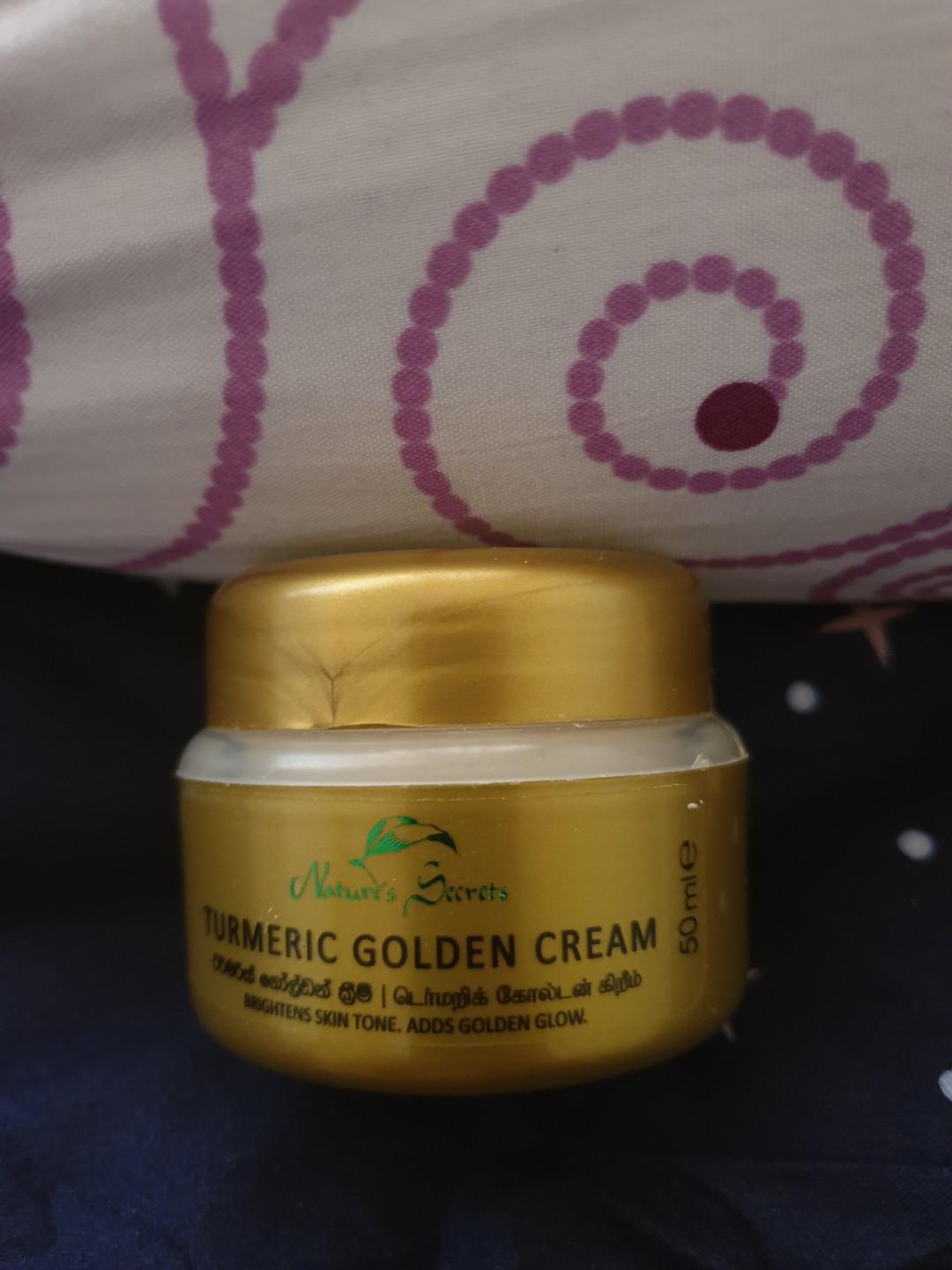 Golden Turmeric Cream, Beauty & Personal Care, Face, Face Care on Carousell