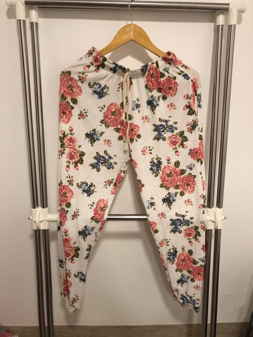 Flower Jogger Pants