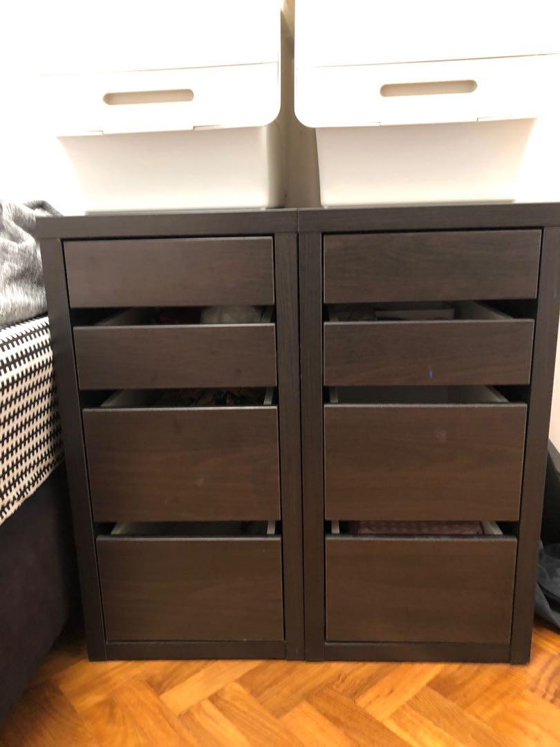 IKEA MICKE Drawer Unit, Furniture & Home Living, Furniture, Shelves