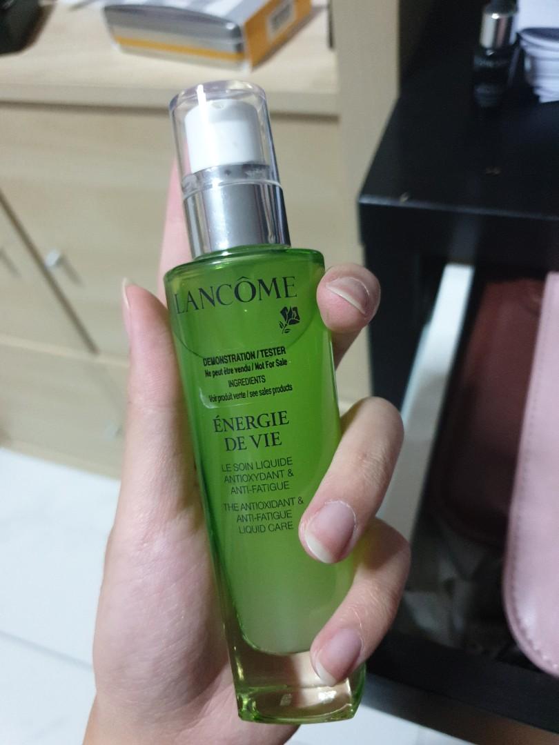 Lancome Energie De Vie Antioxydant Anti Fatigue Liquid Care Health Beauty Face Skin Care On Carousell