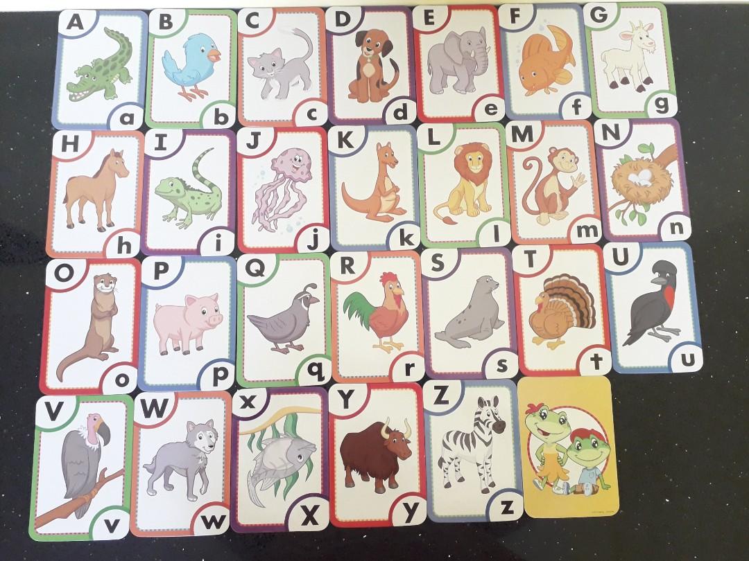 LeapFrog Alphabet Flash Cards, Hobbies & Toys, Books & Magazines