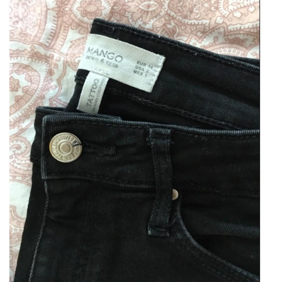 mango tattoo jeans