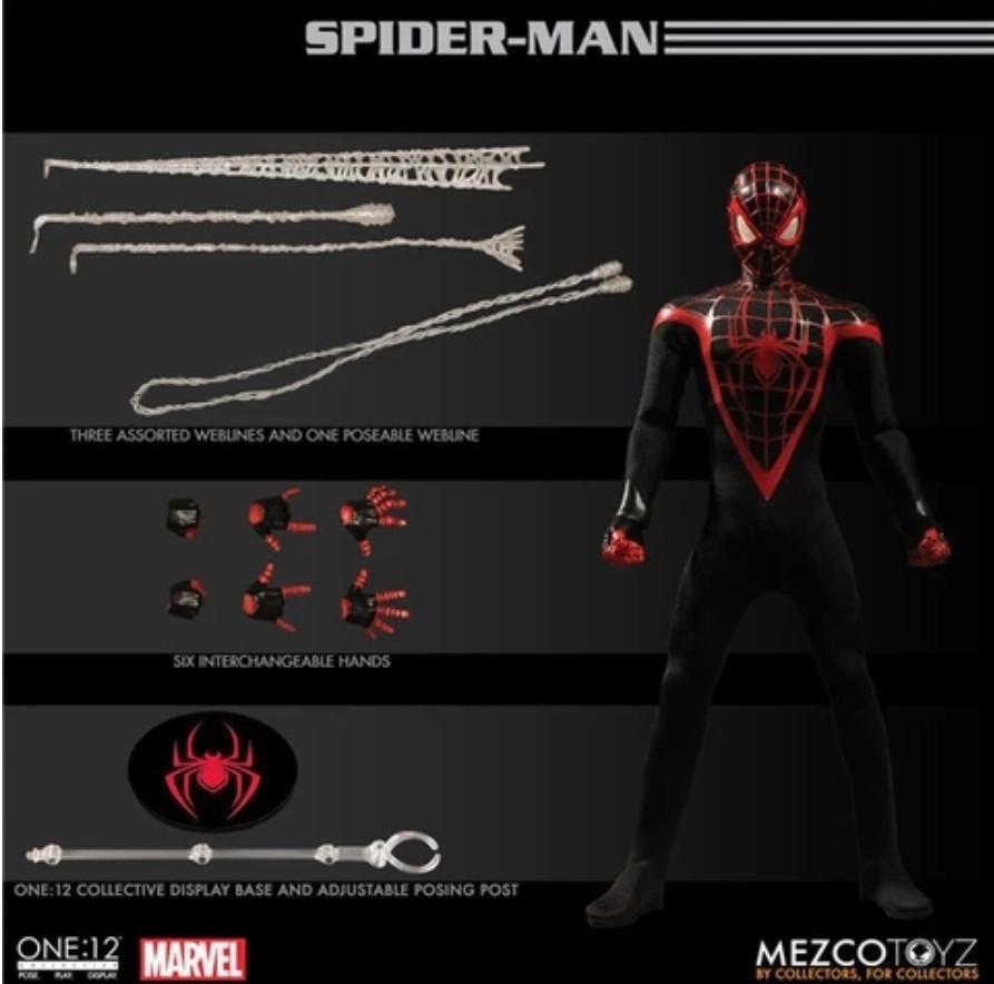 MEZCO ULTIMATE SPIDER MAN ONE 12 