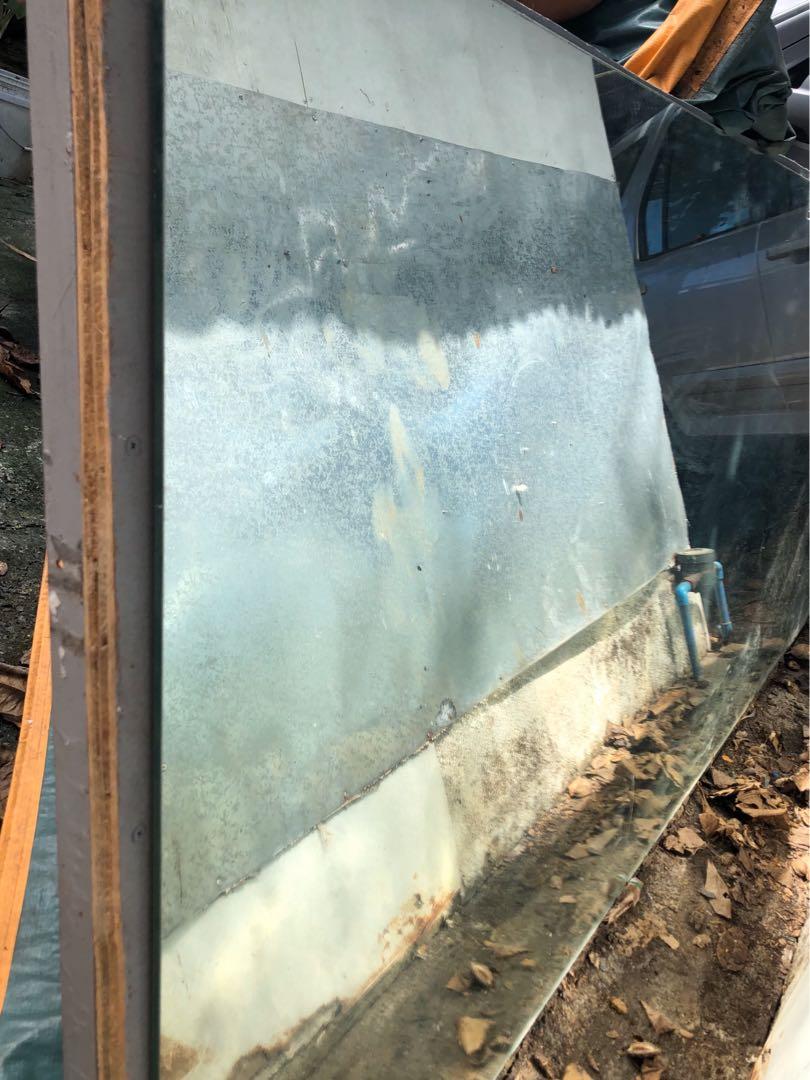 Mirror( floor to ceiling frameless mirror), Furniture & Home Living