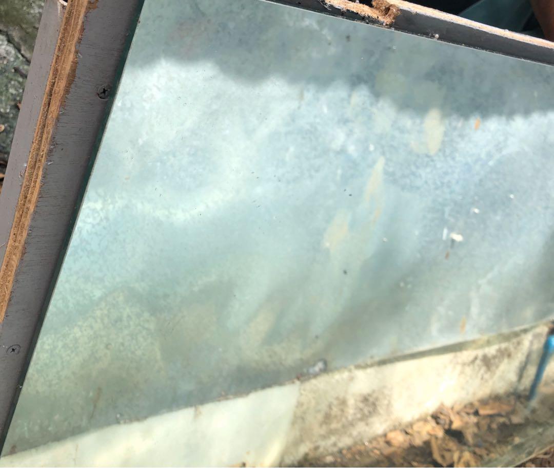 Mirror( floor to ceiling frameless mirror), Furniture & Home Living