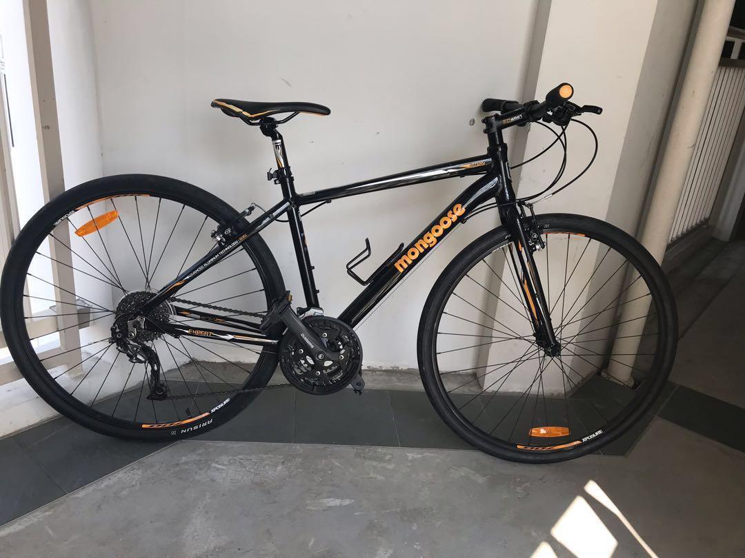 Mongoose hybrid bikes on sale
