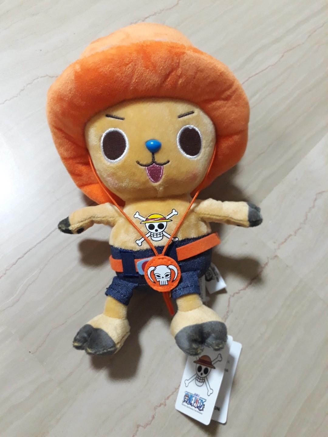New Cute Orange Hat Skeleton Anime Authentic One Piece Reindeer