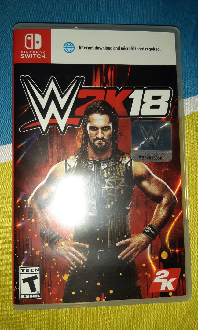 Wwe 2k18 nintendo switch discount