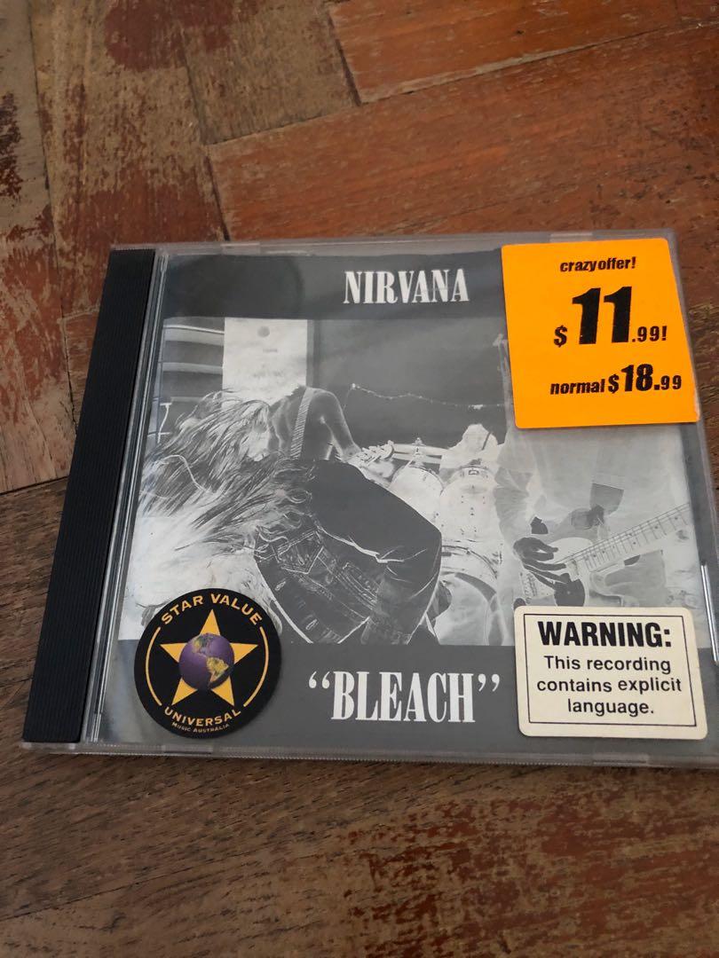 Nirvana Bleach Cd Music Media Cds Dvds Other Media On Carousell