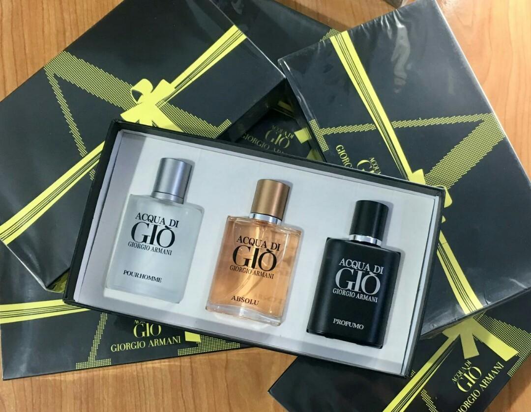 armani gio gift set