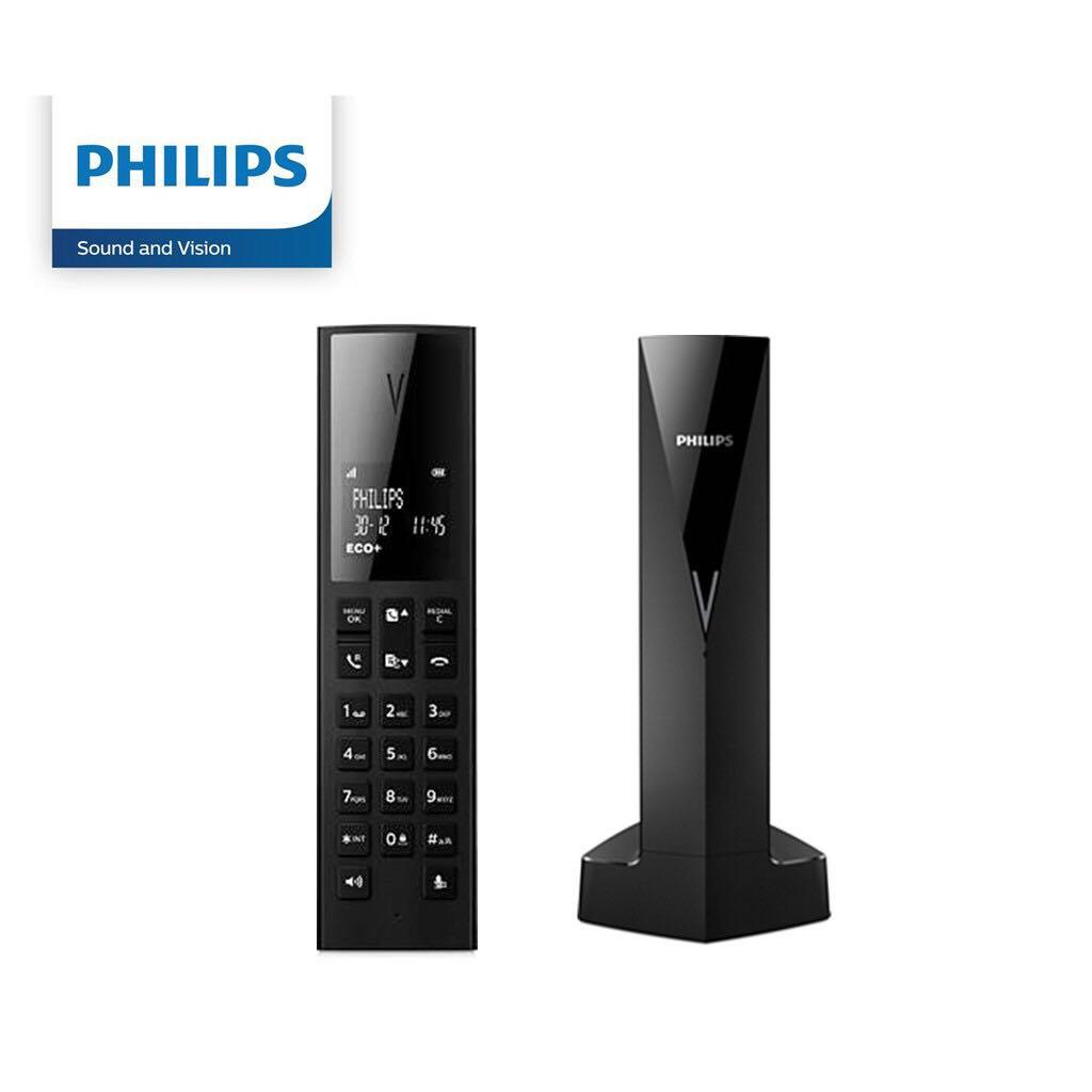 Philips Linea V Design Cordless Phone With Backlight M3501b 90 Electronics Audio On Carousell