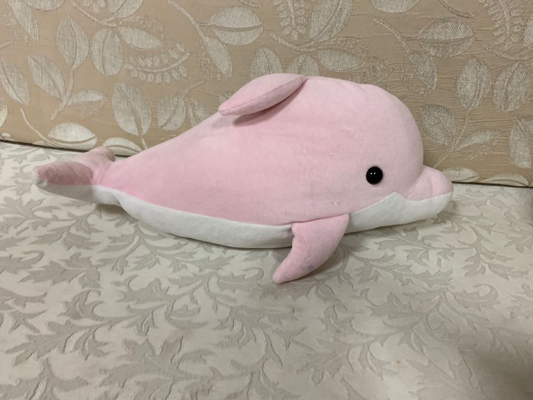 Pink Dolphin soft toy, Hobbies \u0026 Toys 