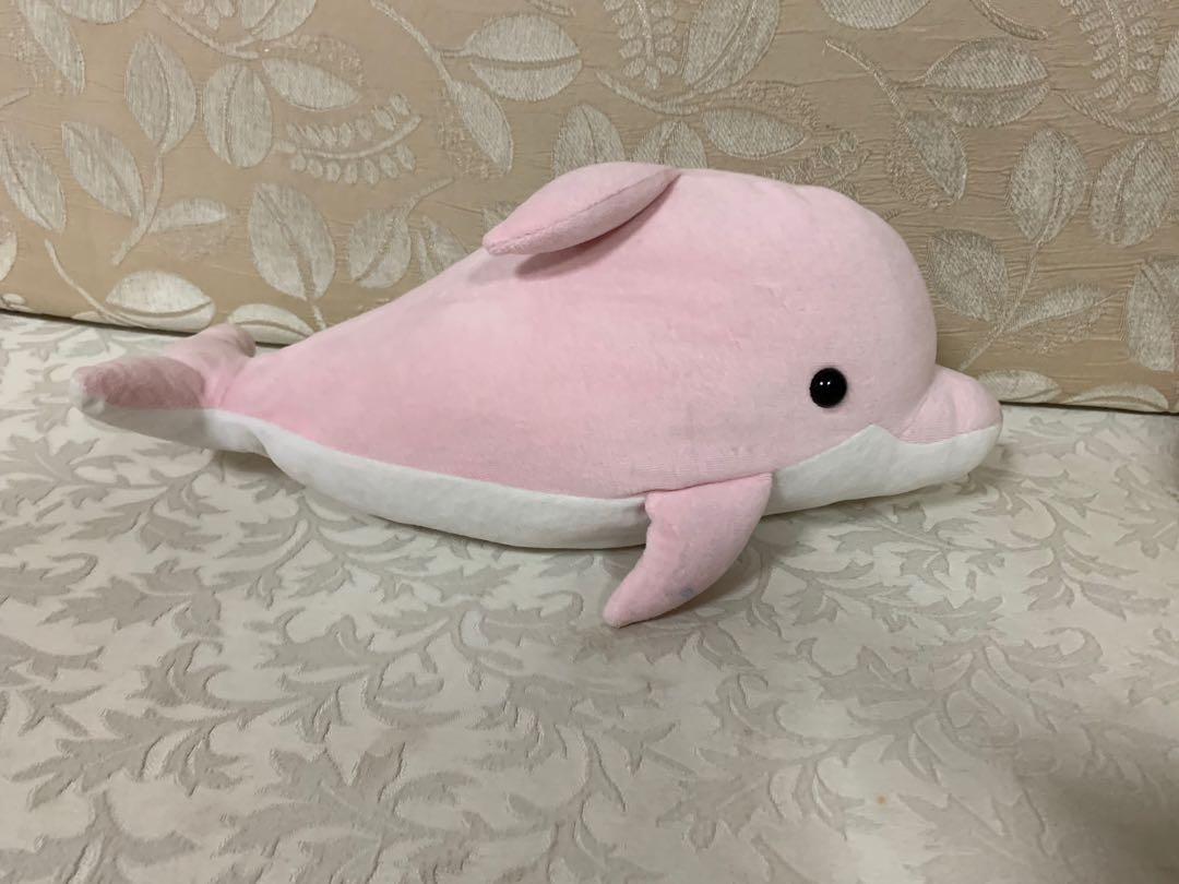pink dolphin teddy