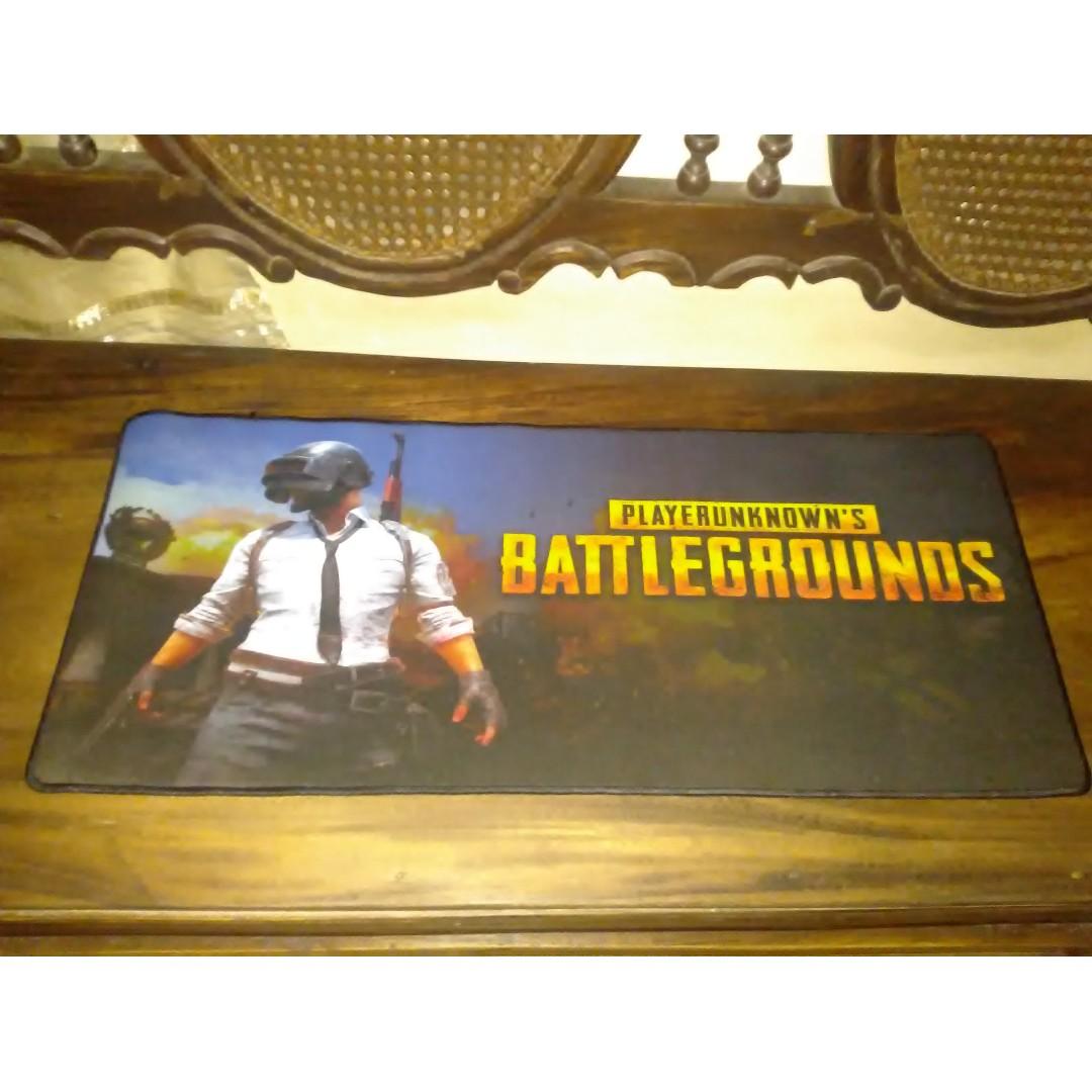 PLAYERUNKNOWN'S BATTLEGROUNDS (PUBG) Gaming Mouse Pad Large (Category: Mouse & Mousepads) located in Cainta. Submitted by techtoysnmore (Listing ID 256003369, Image 3). Description: PLAYERUNKNOWN'S BATTLEGROUNDS (PUBG) Gaming Mouse Pad Large Features: *Slick, taut weave for speedy mouse movements *Pixel-precise targeting and tracking *Optimized for all mouse sensitivities and sensors *Highly portable cloth-based design *Anti-fraying stitched fram