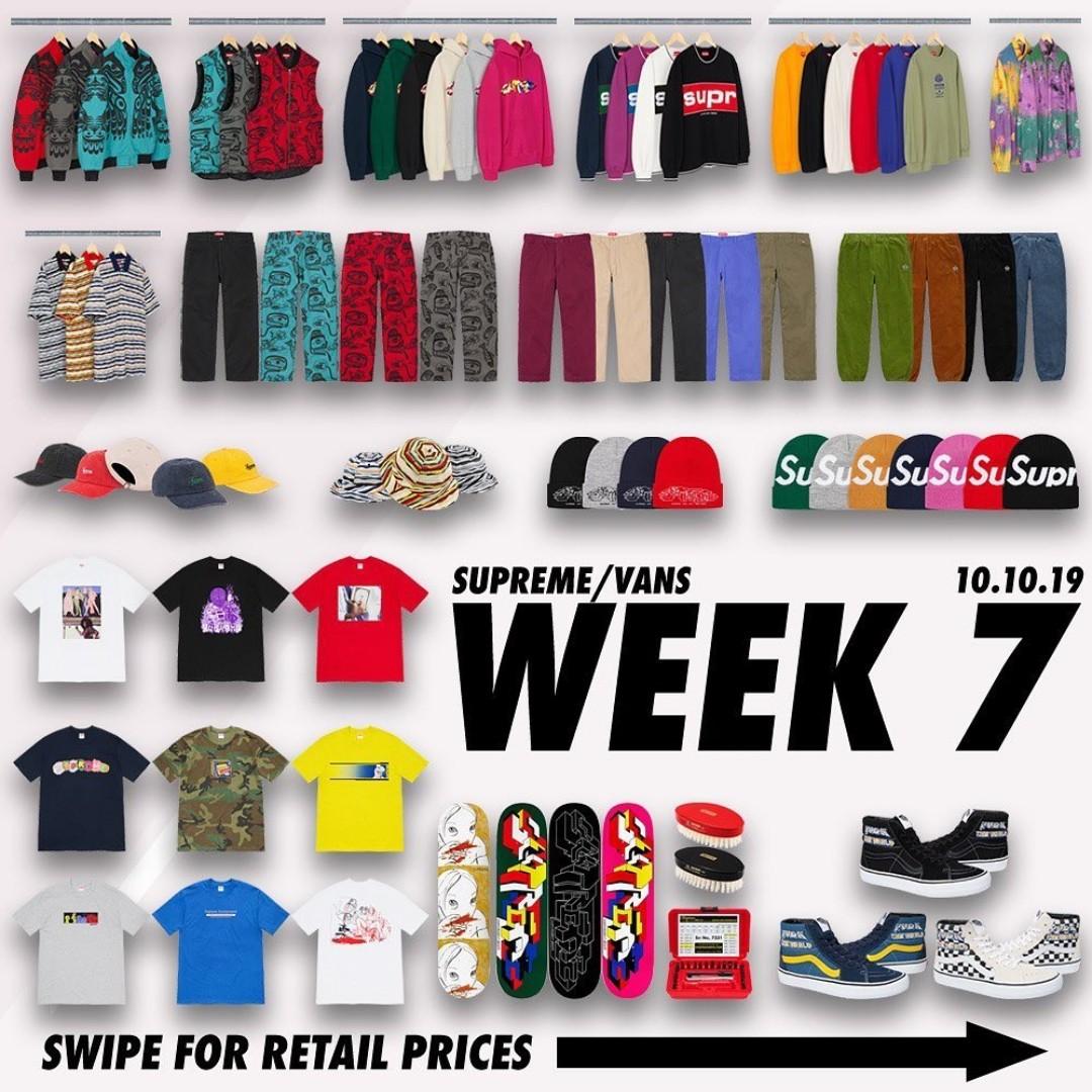 supreme week 2 fw19