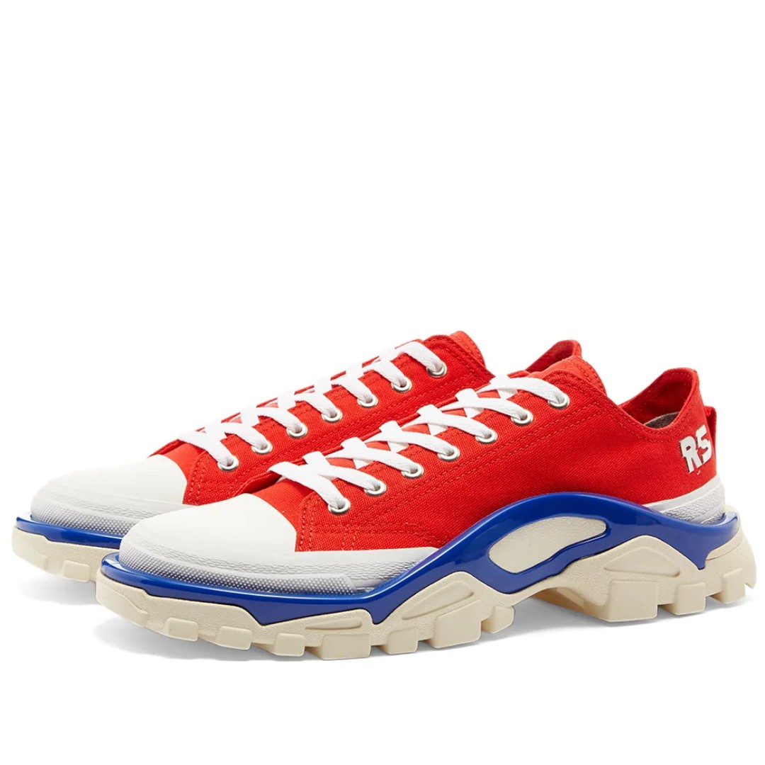 red and silver adidas