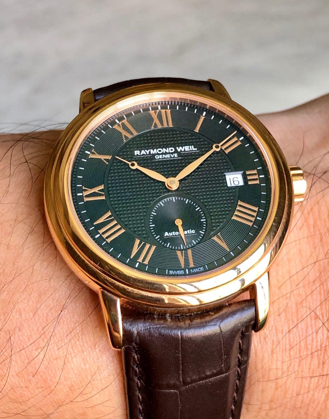 Raymond weil maestro top gold