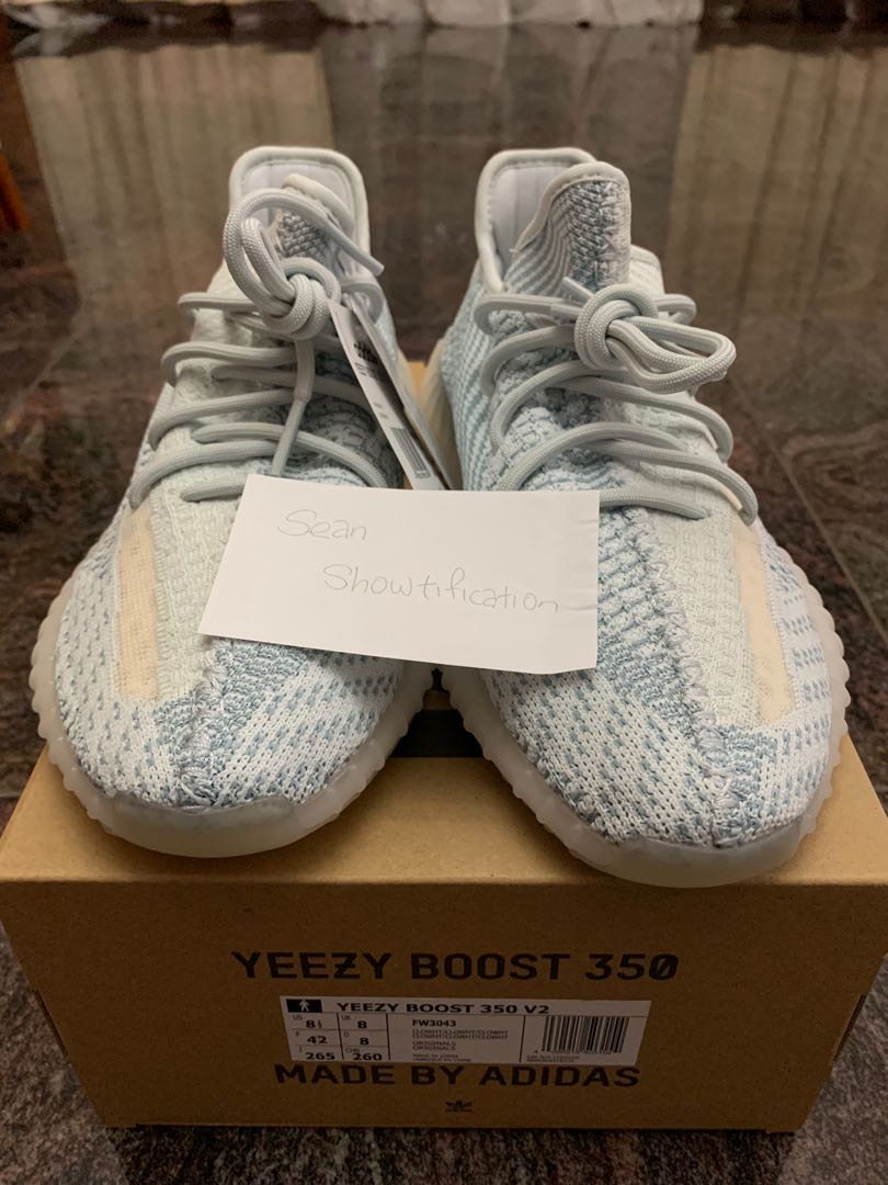 yeezy cloud white retail price