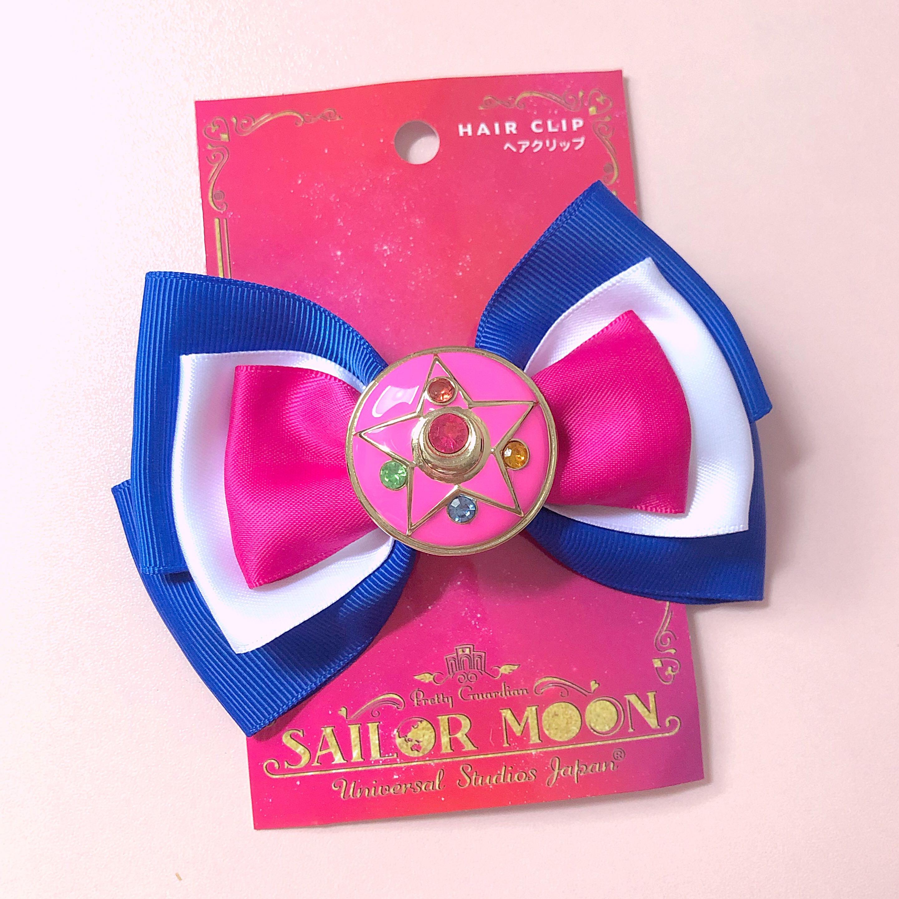 Details about   Sailor Moon Universal Studios Japan Limited Hair Clip Hair Pin USJ Pink New F/S 