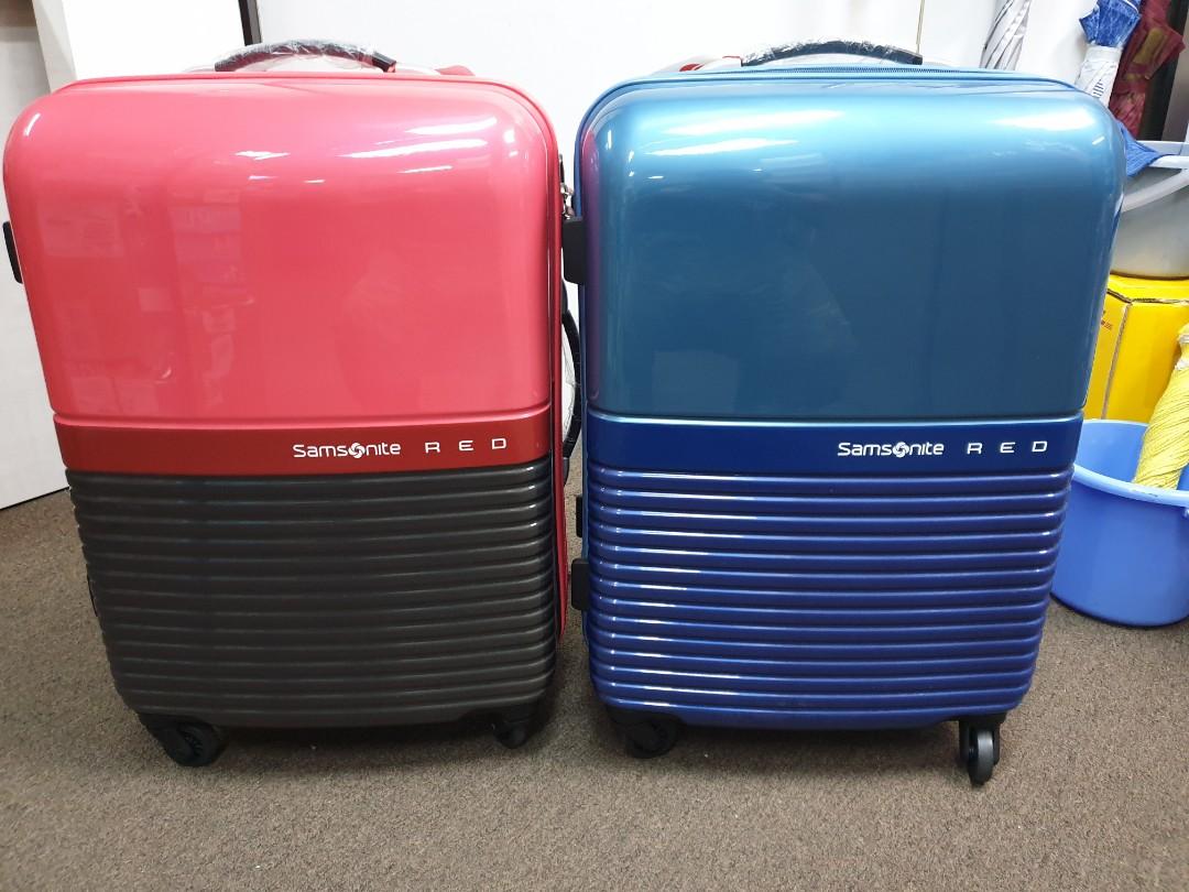 samsonite red spinner