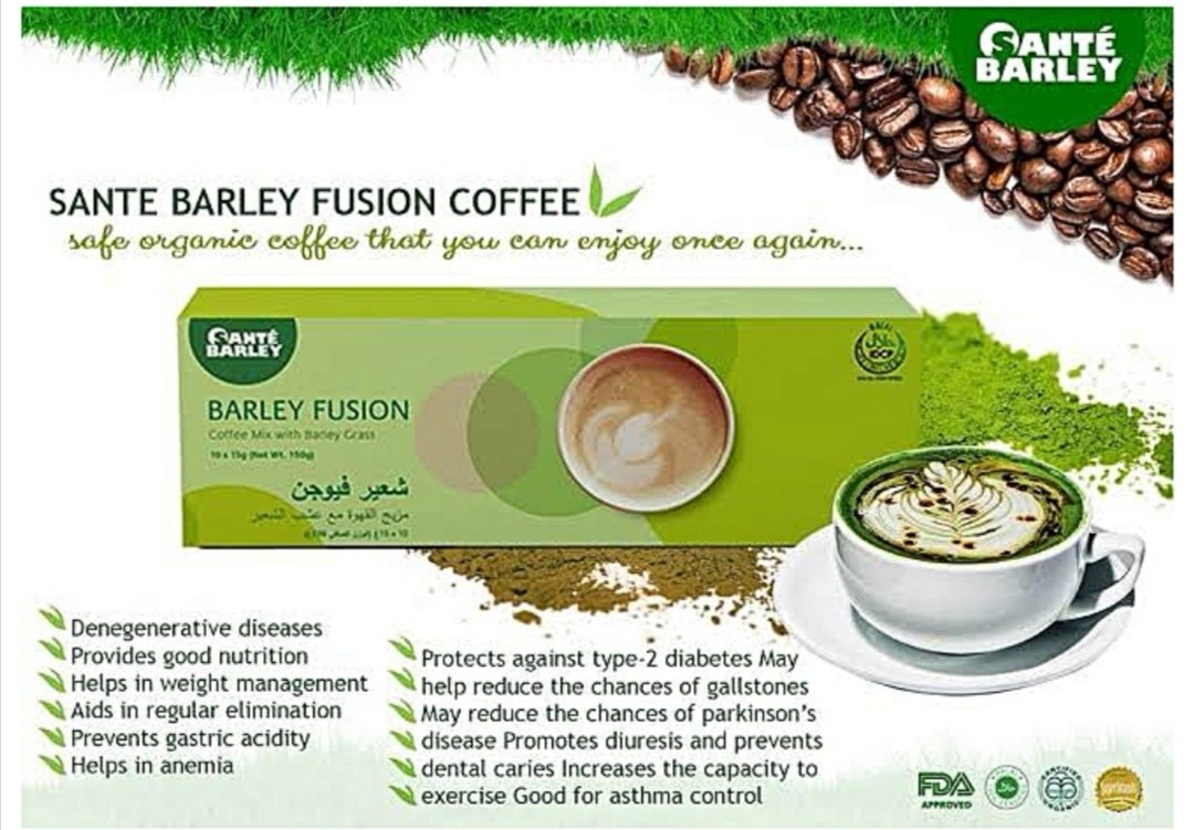 barley cappuccino