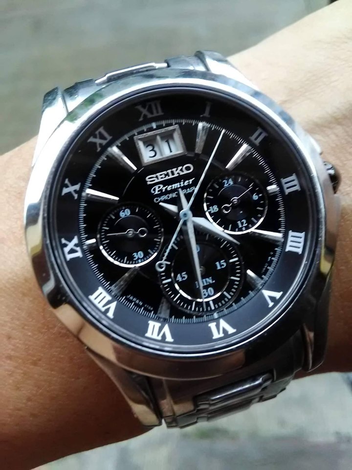 Seiko big date chronograph deals