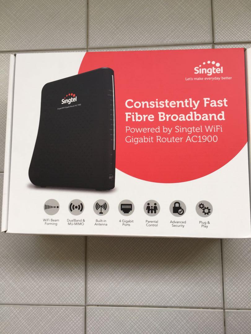 Sogetel Router Singtel Router, Computers & Tech, Parts & Accessories, Networking on ...