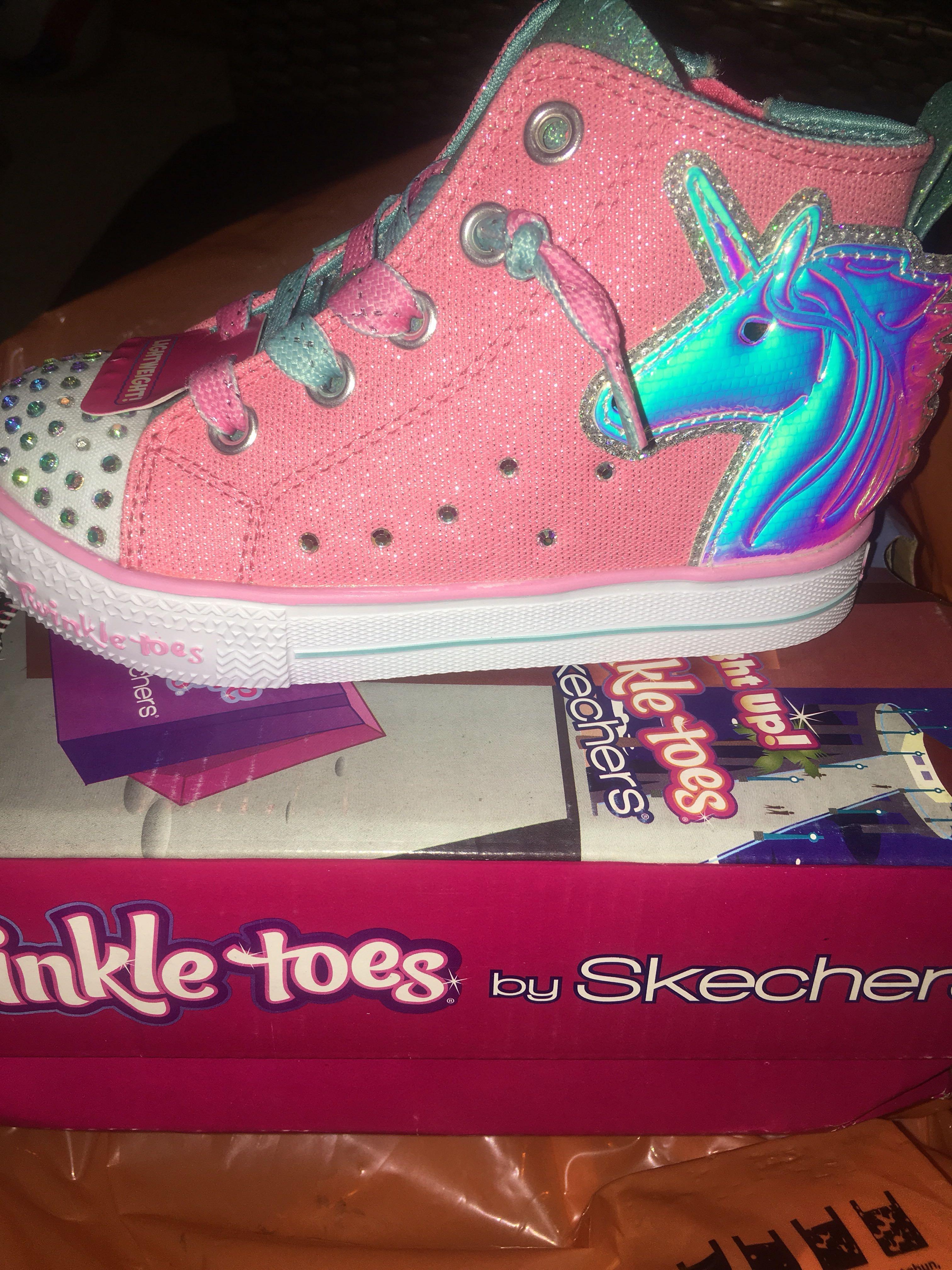 Skecher Twinkletoes Sepatu Anak Perempuan Unicorn Lampu Nyala Bayi Anak Baju Anak Perempuan 1 Hingga 3 Tahun Di Carousell