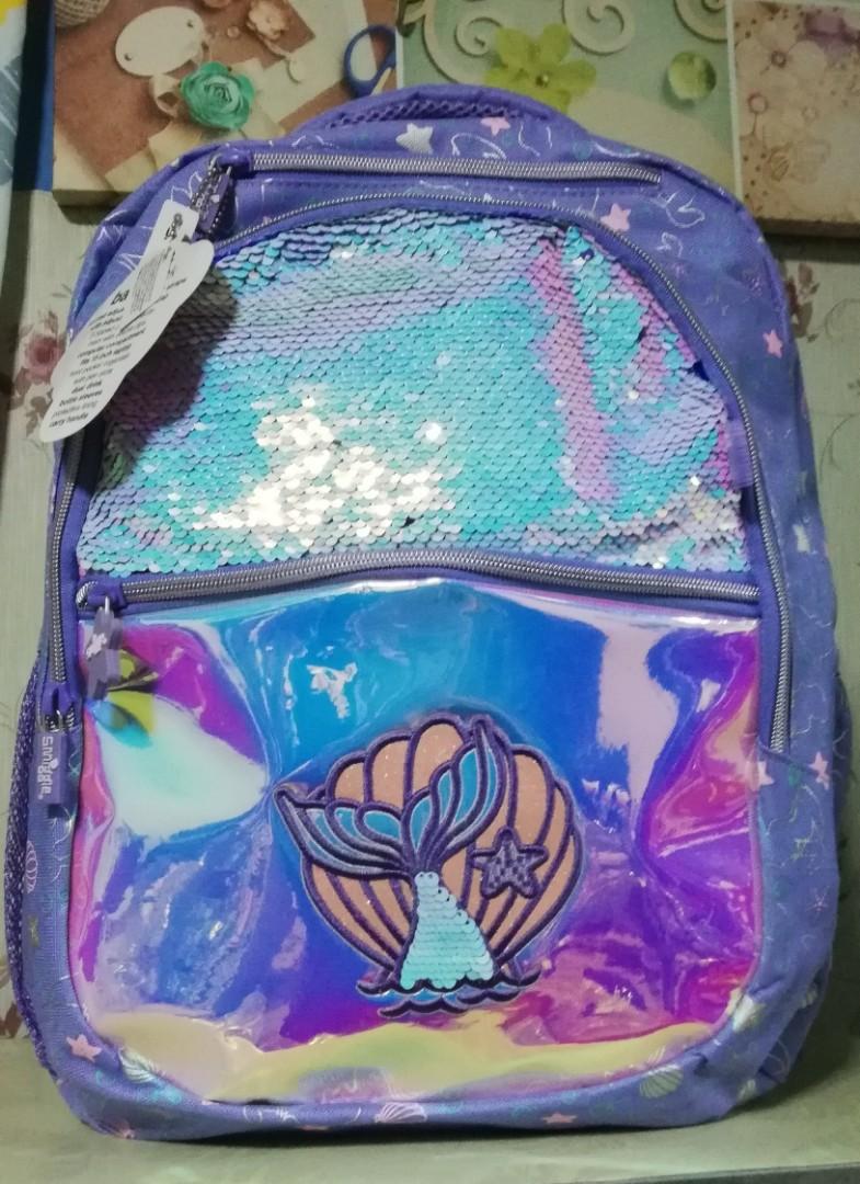 smiggle backpack mermaid