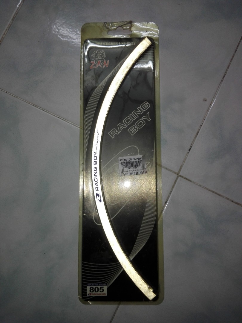 Sticker lining rim motor, Motorbikes on Carousell