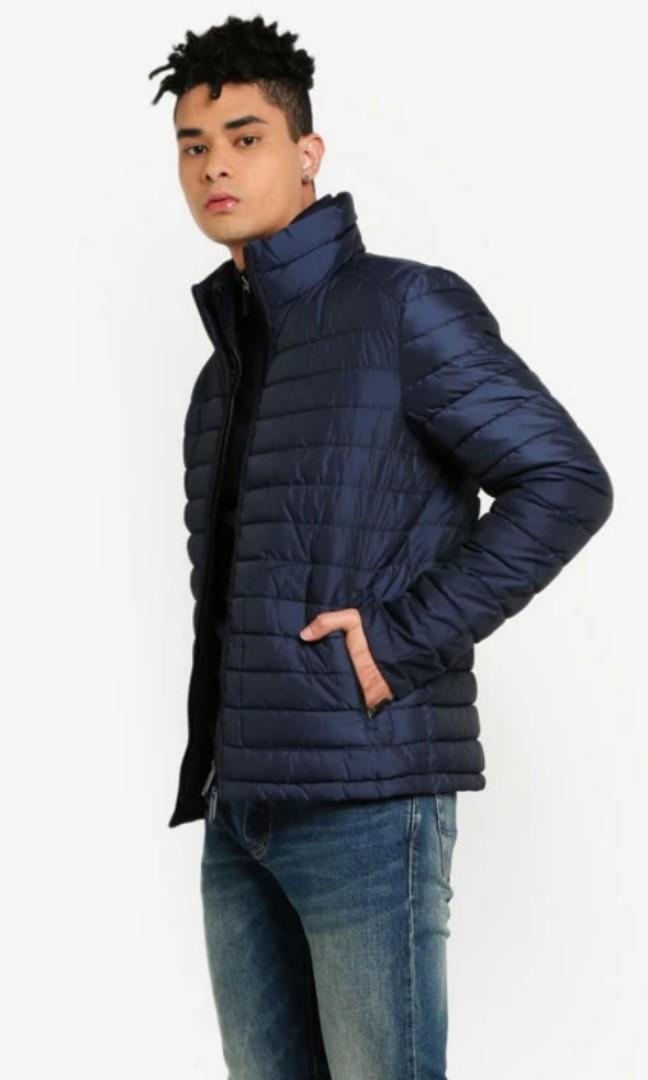 Double zip discount jacket men's