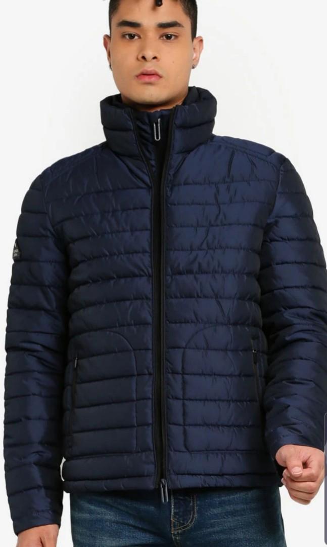 Double zip tweed fuji jacket clearance