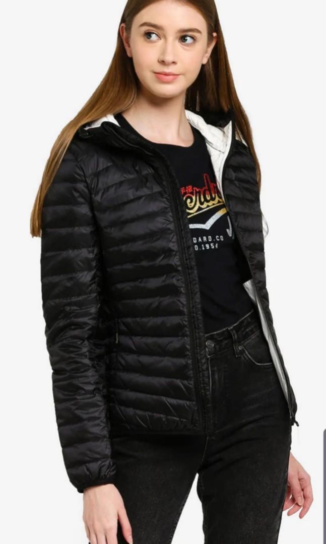 Superdry hyper core clearance down jacket black