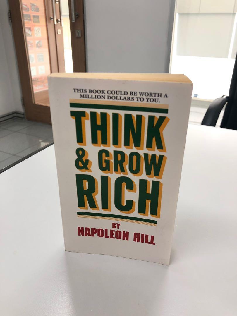 Think Grow Rich Napoleon Hill Books Stationery Books On