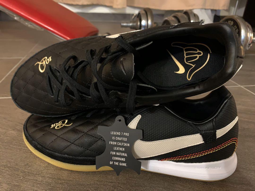 Tiempo ronaldinho leather official futsal indoor