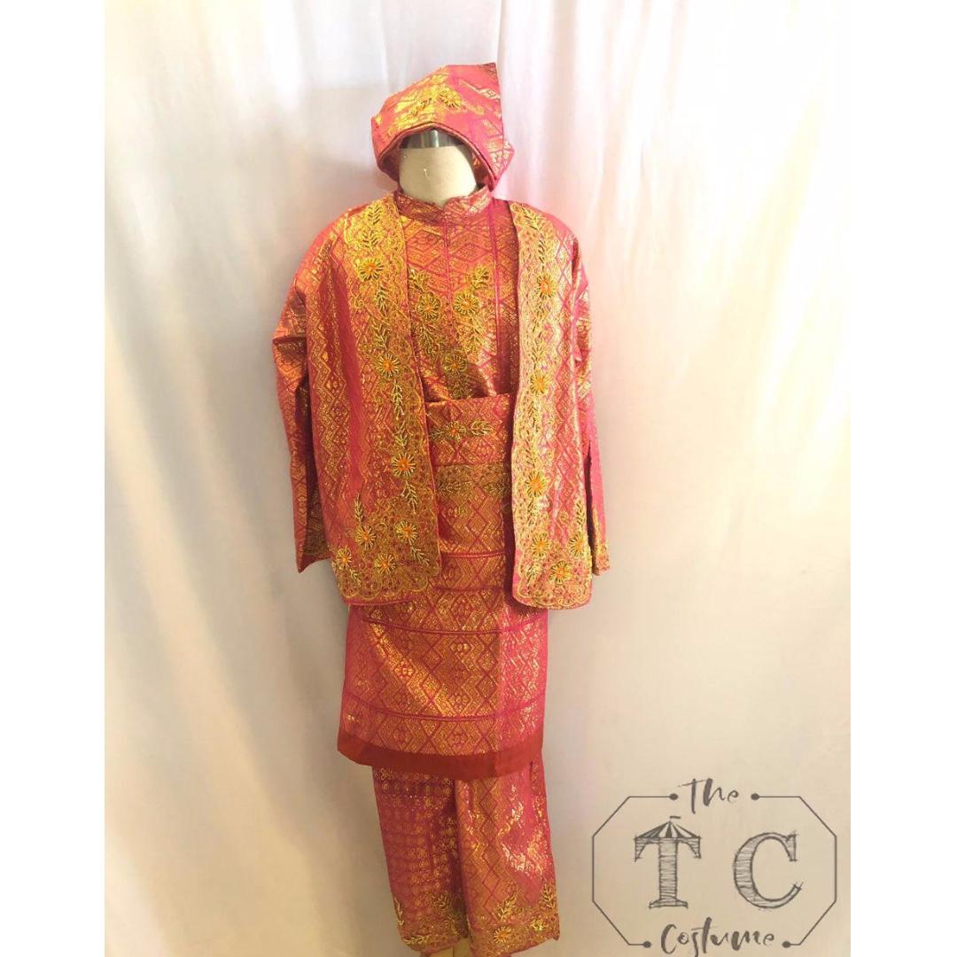 Traditional Malay Costume, Men's Fashion, Tops & Sets, Formal 