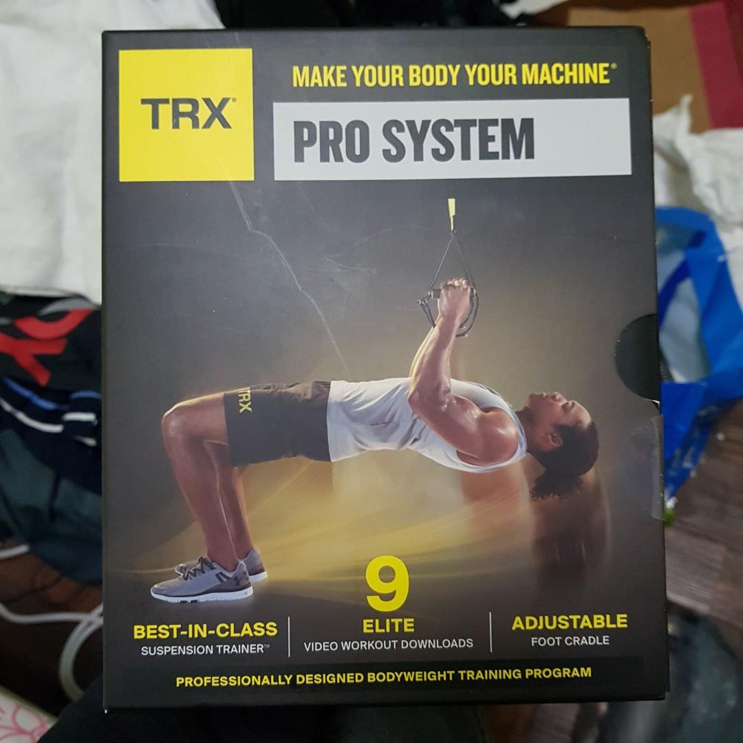 TRX Suspension Trainer Elite Pro System 9, Sports Equipment, Exercise