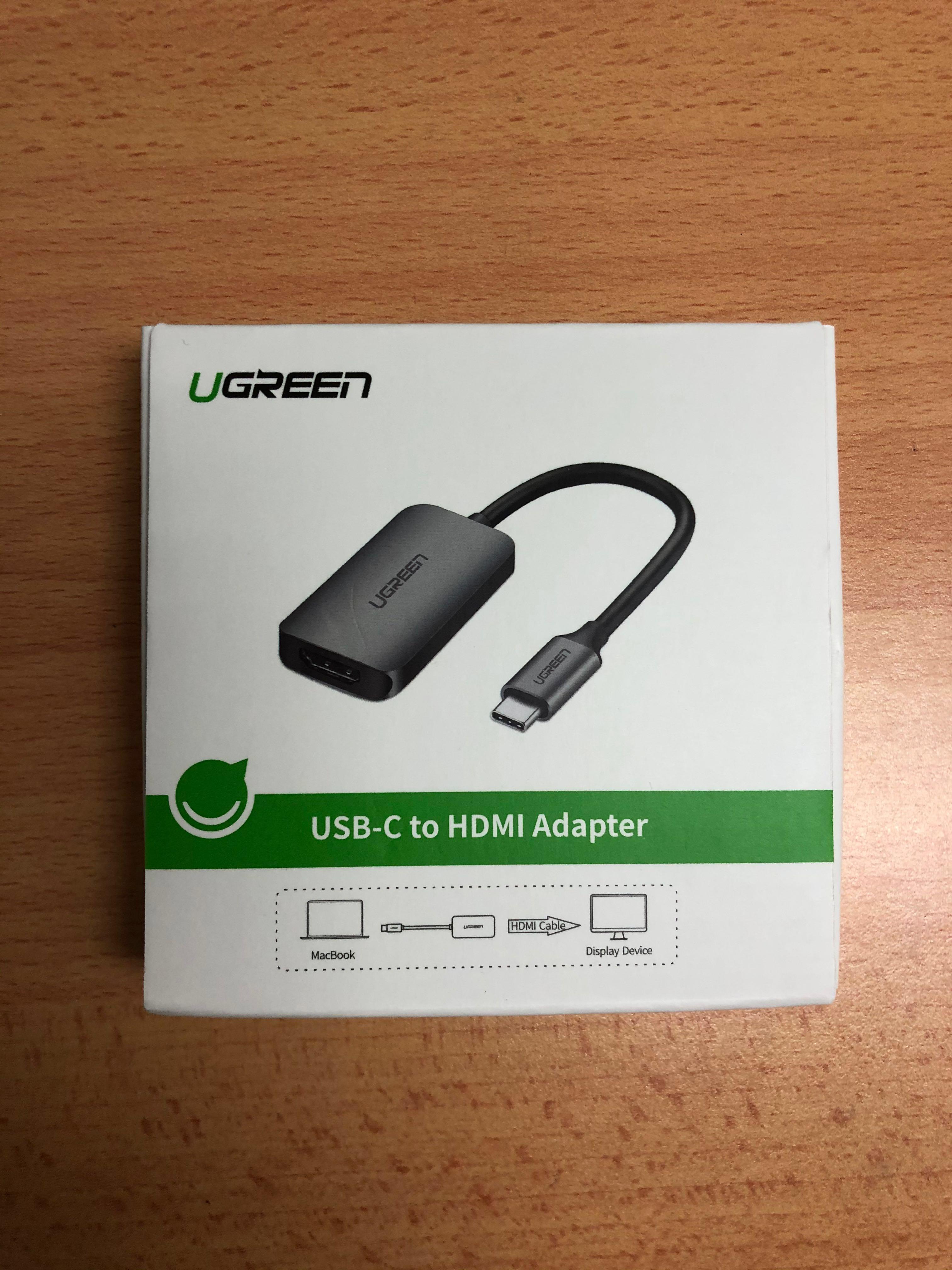 Ugreen Type C to HDMI Converter, Computers & Tech, Parts & Accessories