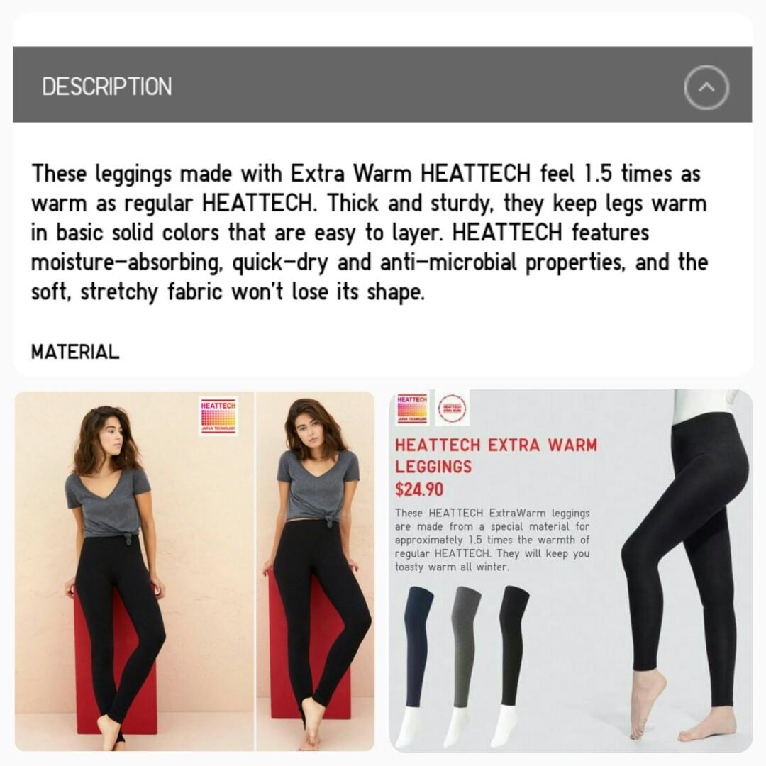 uniqlo extra warm leggings
