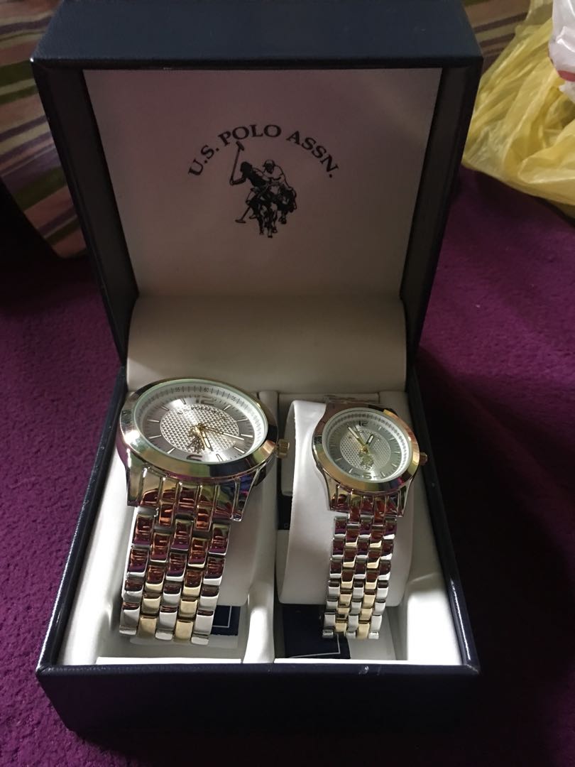 USPA Two Tone Couple Watch Luxury Watches on Carousell
