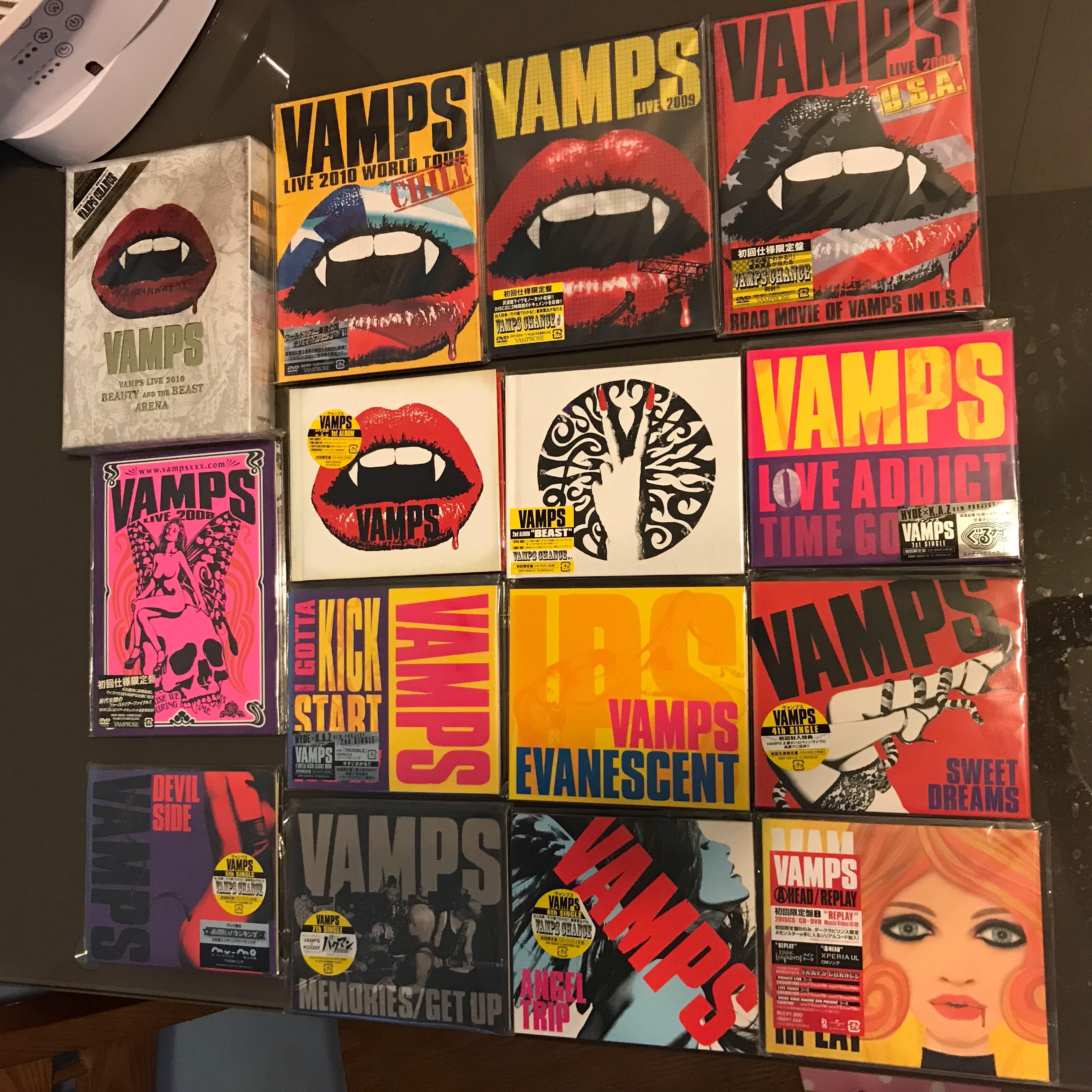 VAMPS CD 、DVD 多数 初回限定盤有り HYDE K.A.Z