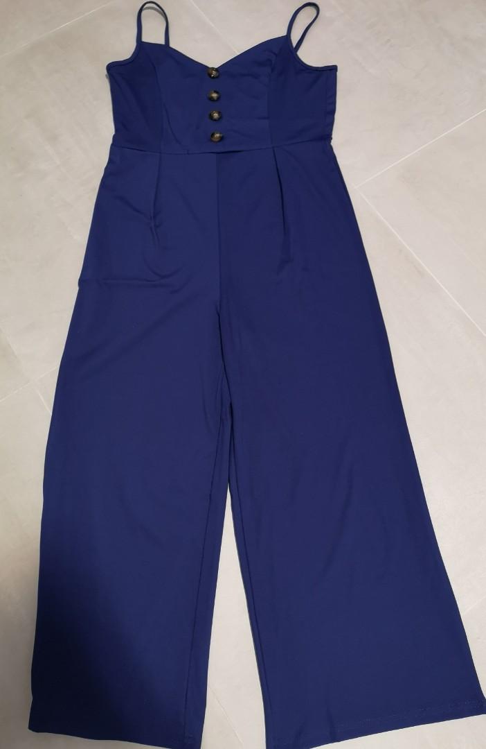ladies navy blue jumpsuits