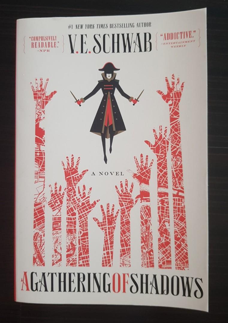 008 A Gathering Of Shadows By V E Schwab Books Stationery Fiction On Carousell