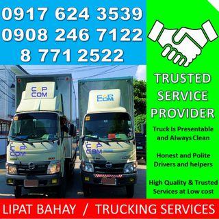 6 wheeler closed van 10 wheeler wing van truck for rent lipat bahay roro tawid dagat  inert island metro manila provinces