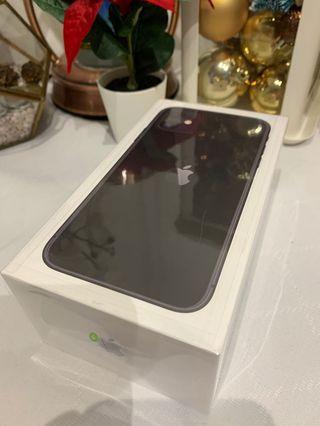 Brand New iphone 11 (black 128 GB)