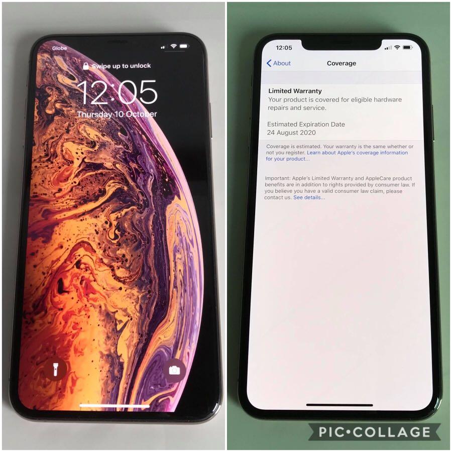 2nd Hand Iphone Xs Max 64gb Gold Mobile Phones Gadgets Mobile Phones Iphone Iphone X Series On Carousell