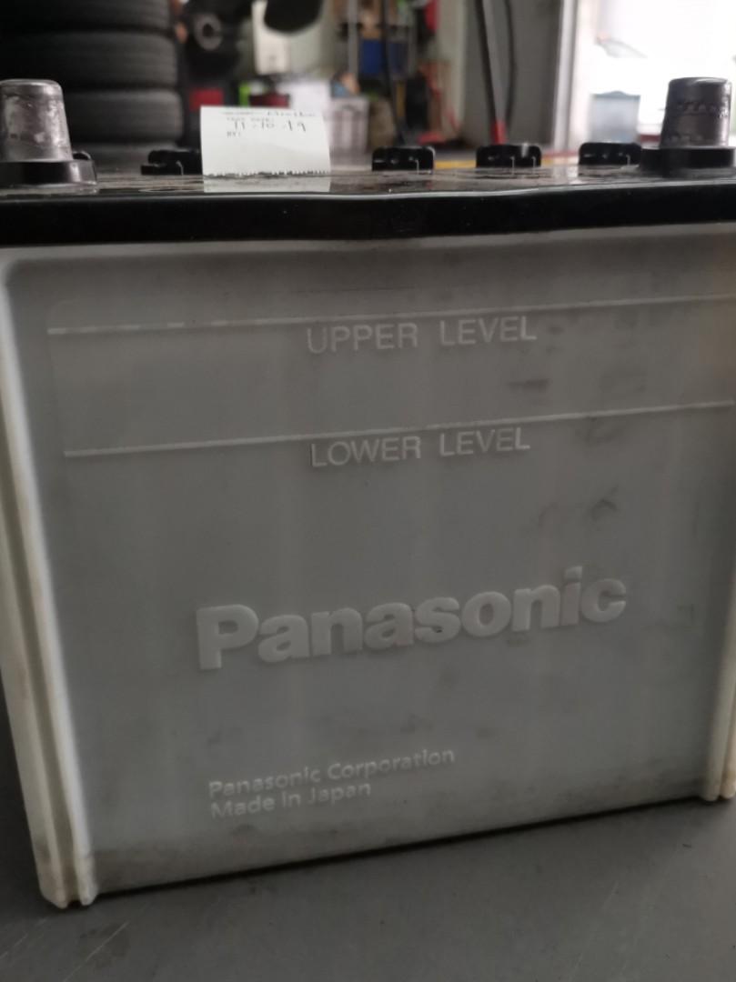 90D23L Used Panasonic Battery, Car Accessories, Accessories on Carousell