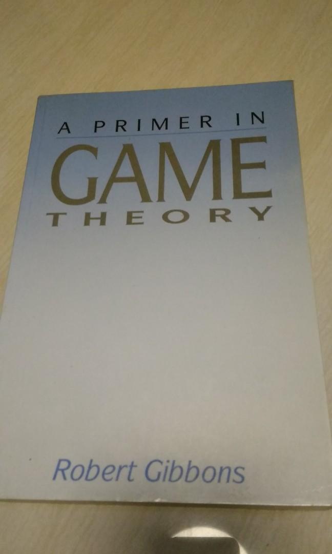 A Primer in Game Theory by Robert Gibbons, Hobbies & Toys, Books & Magazines, Assessment Books