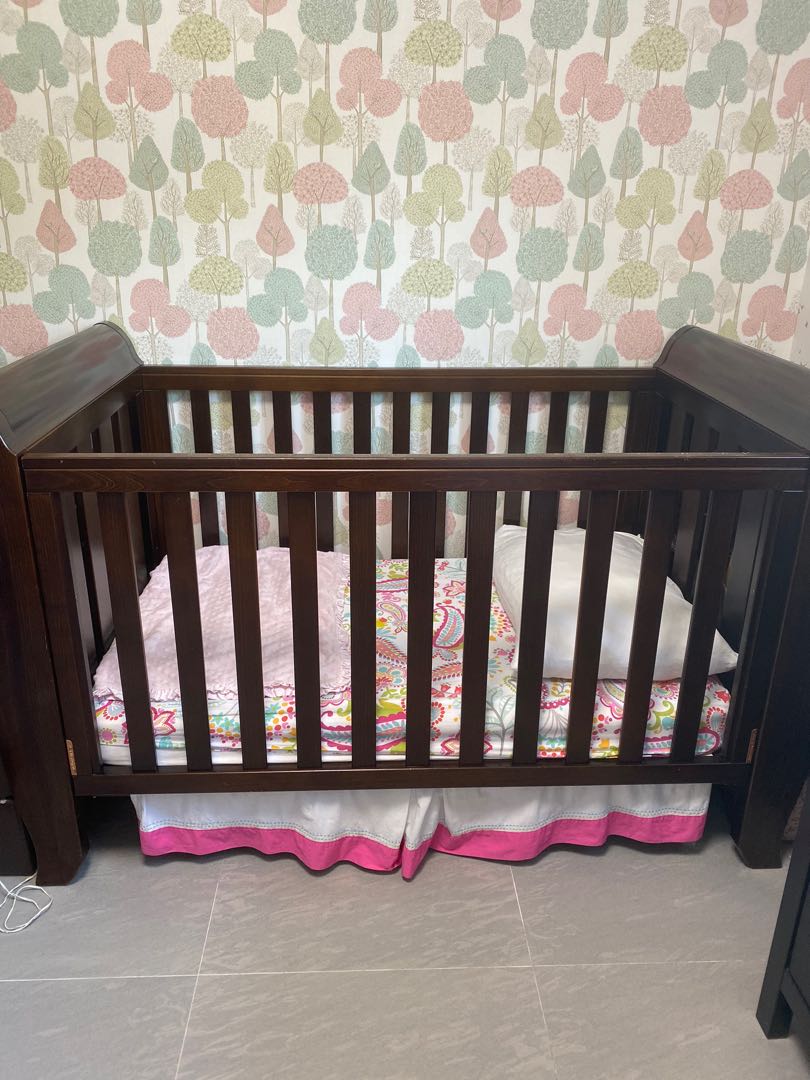 sleigh cot bed